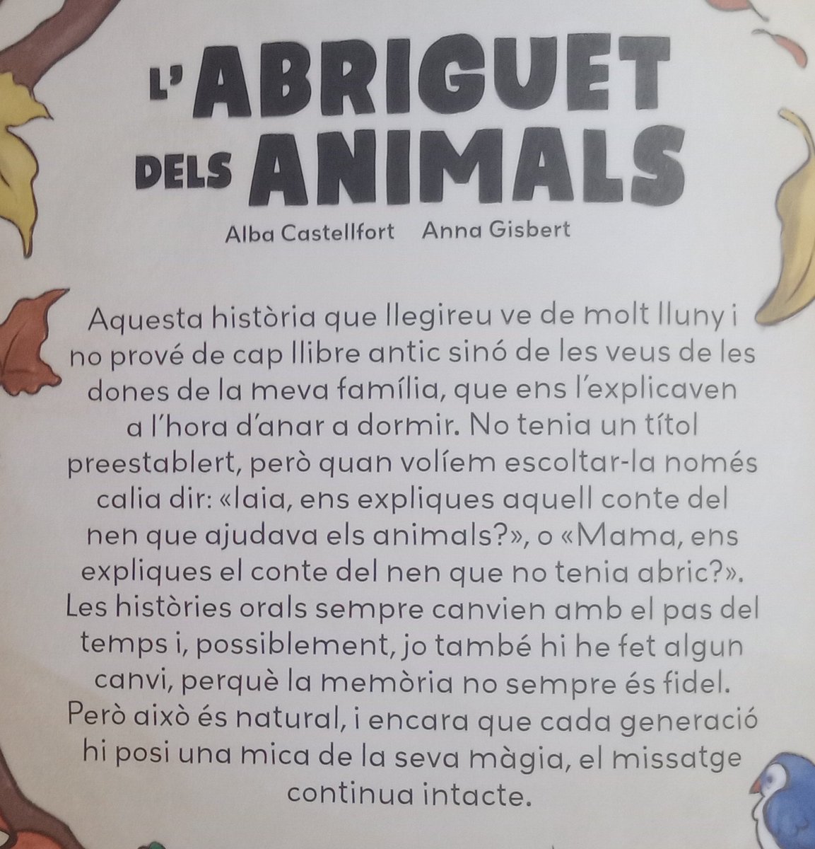 acastel6's tweet photo. Molt il.lusionada de rebre la @RevistaPantera amb la publicació d'una de les meves rondalles preferides, transmesa de generació en generació entre les dones de la família. Són records d'infantesa, de cures i de l'àvia. Gràcies! https://t.co/yGMS8mn4FO