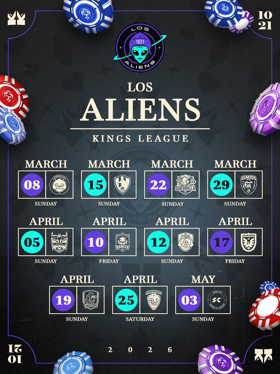 Los Aliens FC tweet media