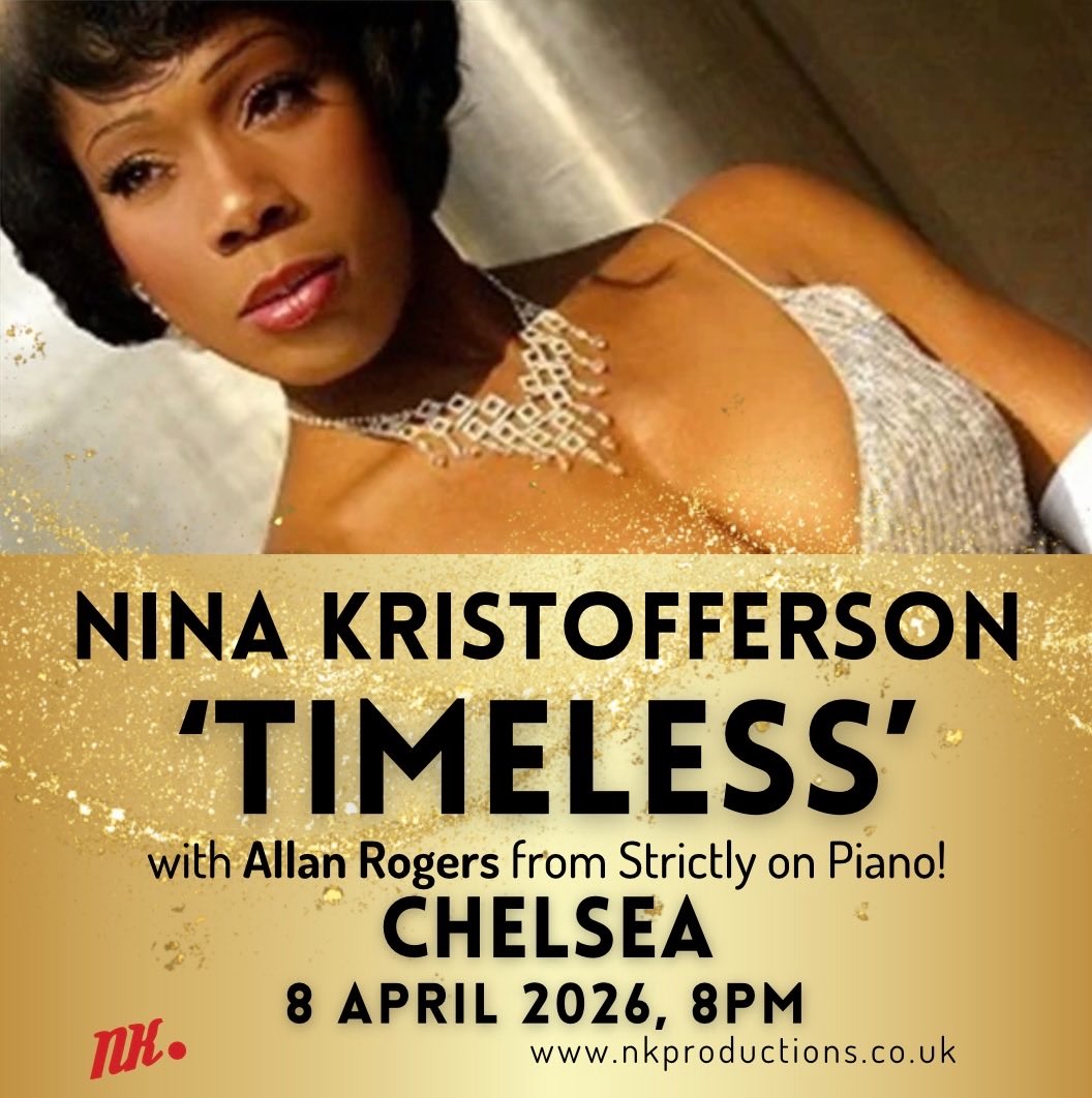 ninaspage's tweet photo. WOW ★★★★★ NINA KRISTOFFERSON’S TIMELESS on 8 April 2026, 8pm OUTSTANDING CRITICS & PUBLIC CHOICE : Music from Beyoncé to Puccini in 5 different languages
🎟️ BOOK NOW https://t.co/W71pG2tJxT
#london #chelsea #westend #music #nktimeless #giftideas #easter #mustsee #radio https://t.co/BkAibIbfAP