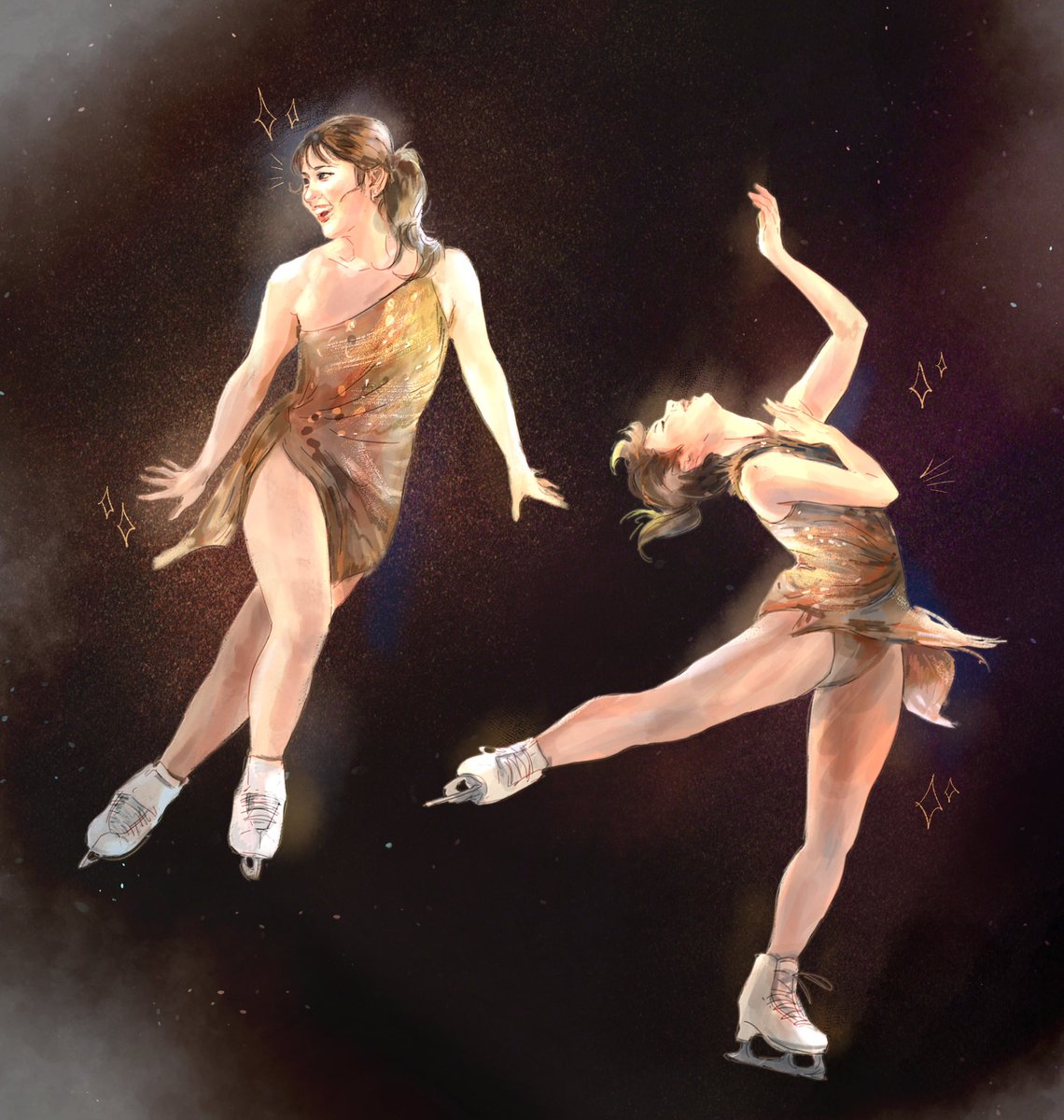 ARchive3dd's tweet photo. My diva #AlysaLiu fastest drawing I’ve done fr 
.
.
.
#figureskating #iceskating #Olympics #fanart #digitalart #semirealism https://t.co/rSf8OHKBHx