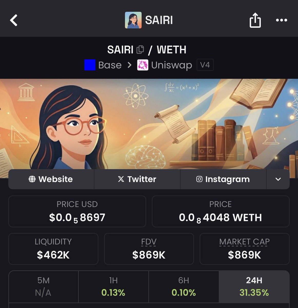 TheCryptoKazi's tweet photo. Don’t even need to mention $NOX or $SAIRI because they’re going up regardless. 

Fundamentals on these are INSANELY BULLISH. https://t.co/sJIb5XeWiC
