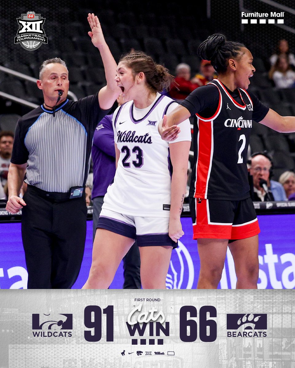 CATS WIN!!!

#Big12WBB x #EMAW