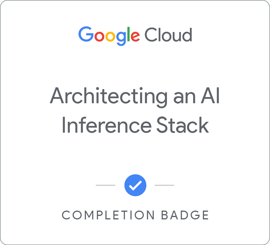 Build an optimized AI inference stack on Google Cloud!

Take this Google Skills course to learn the fundamentals of an inference stack, design principles for maximizing performance and reliability, and techniques to take your workloads from 0 to 1 → goo.gle/4qAx3dq