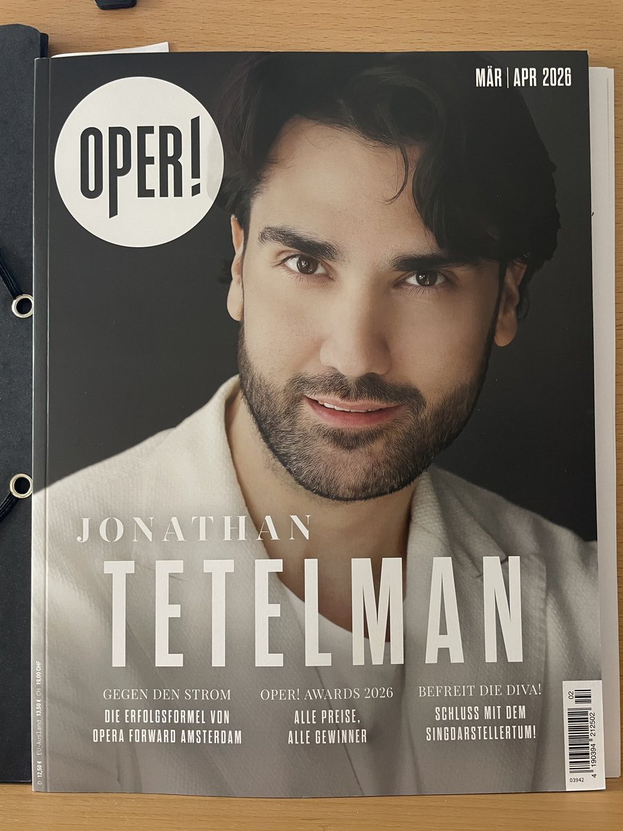 NiccoloTribolo's tweet photo. Tetelman als Titelmann.
@TenorTetelman https://t.co/KKi4nTygJG