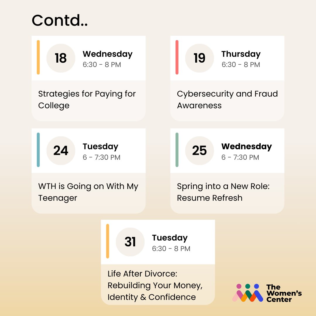 The Women's Center tweet media