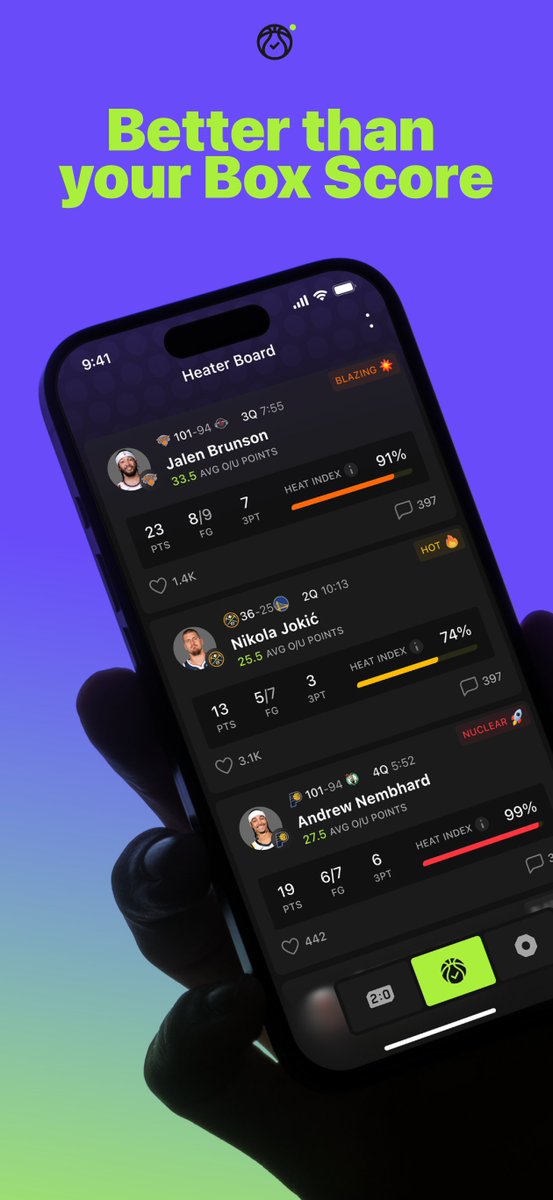 HeatCheckAi's tweet photo. HEAT CHECK IS LIVE IN THE iOS APP STORE! Download Today! https://t.co/UIvuWOyNAS