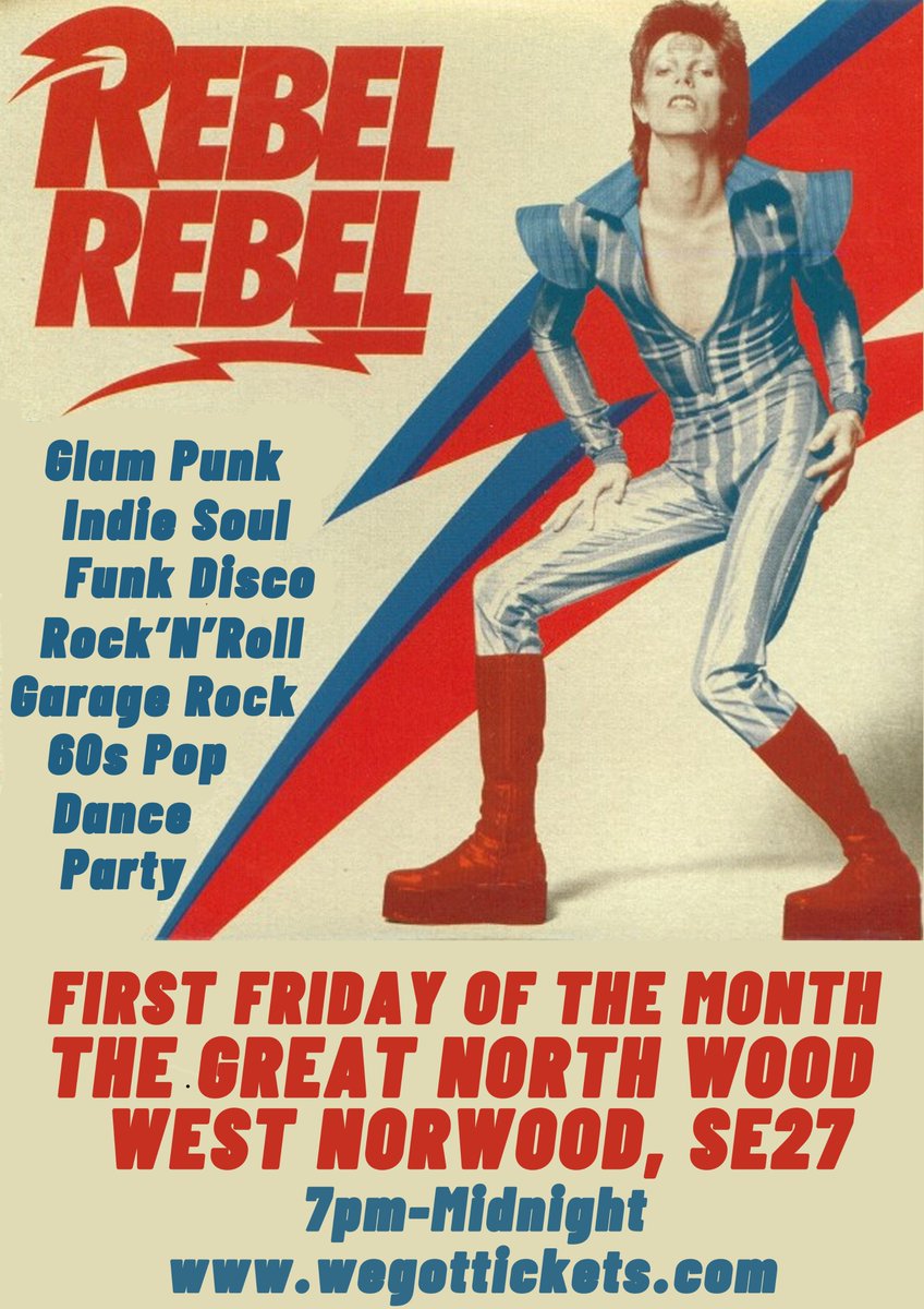 Rebel Rebel Club Night - West Norwood tweet media