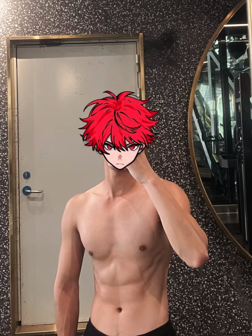 没有肌肉的肌肉男 tweet media