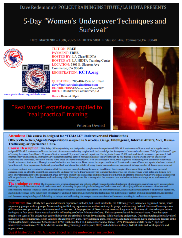 LA HIDTA Training hosted by LA CLEAR tweet media