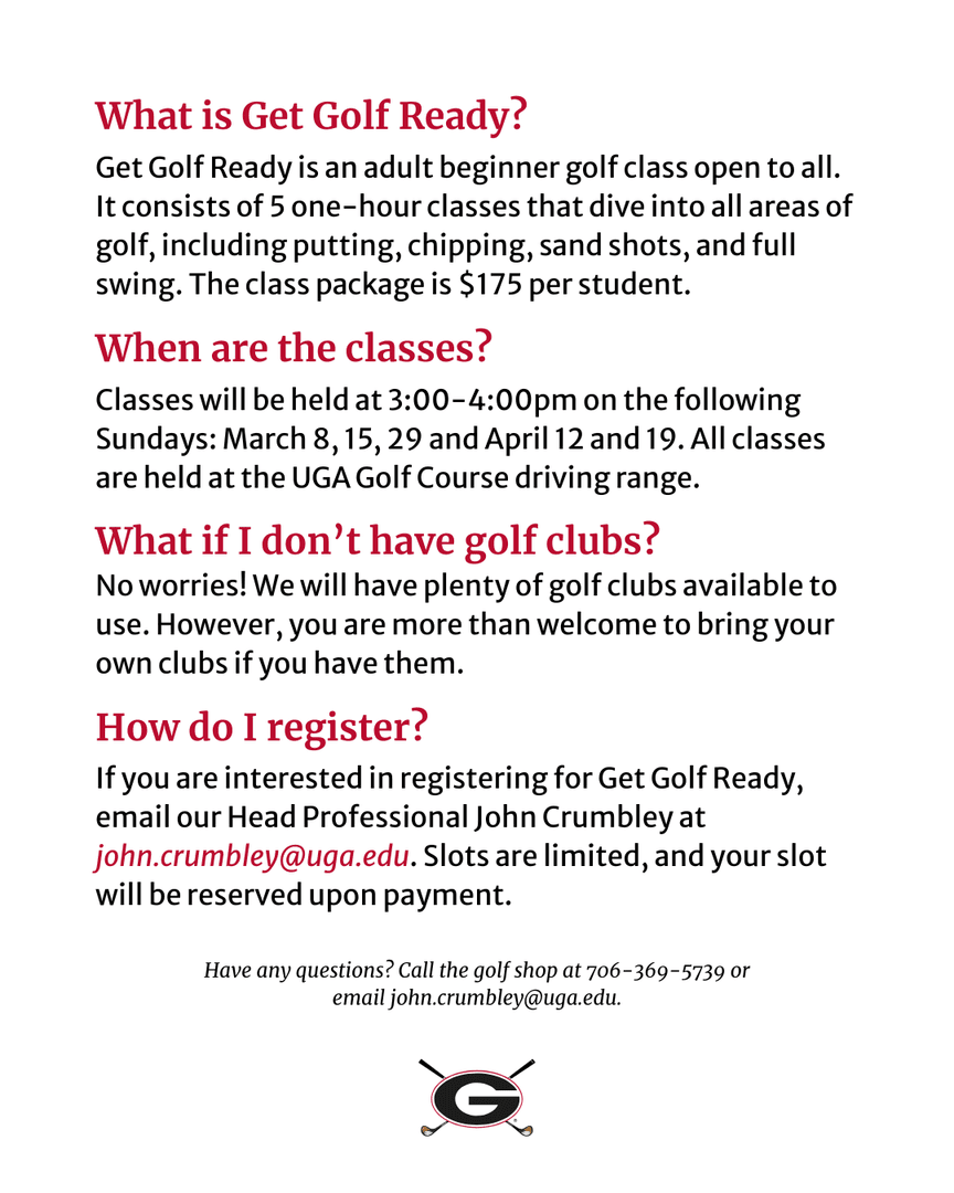 UGA Golf Course tweet media