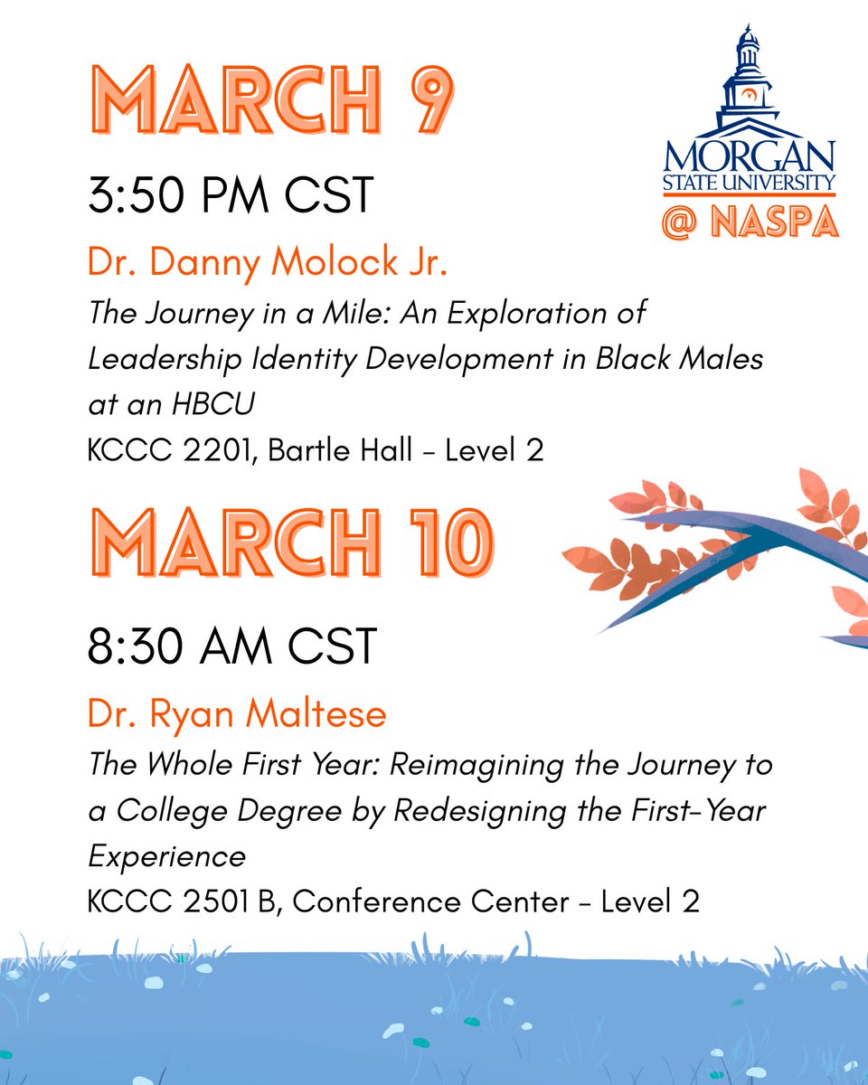 Morgan State Education Graduate Programs tweet media