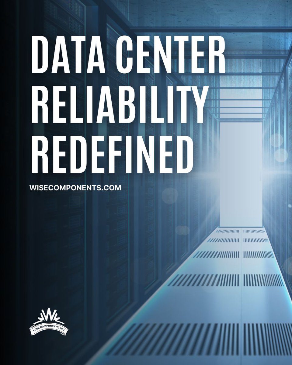 WiseComponents's tweet photo. Reliability is our mantra. Wise Components' data center products include cabinets, PDUs, and more. Take your data infrastructure to the next level. 

Contact us at sales@wisecomponents.com or call 1 (800) 543 - 4333 for details. 

#DataCenterReliability #WiseComponents https://t.co/ylrPENoxFi