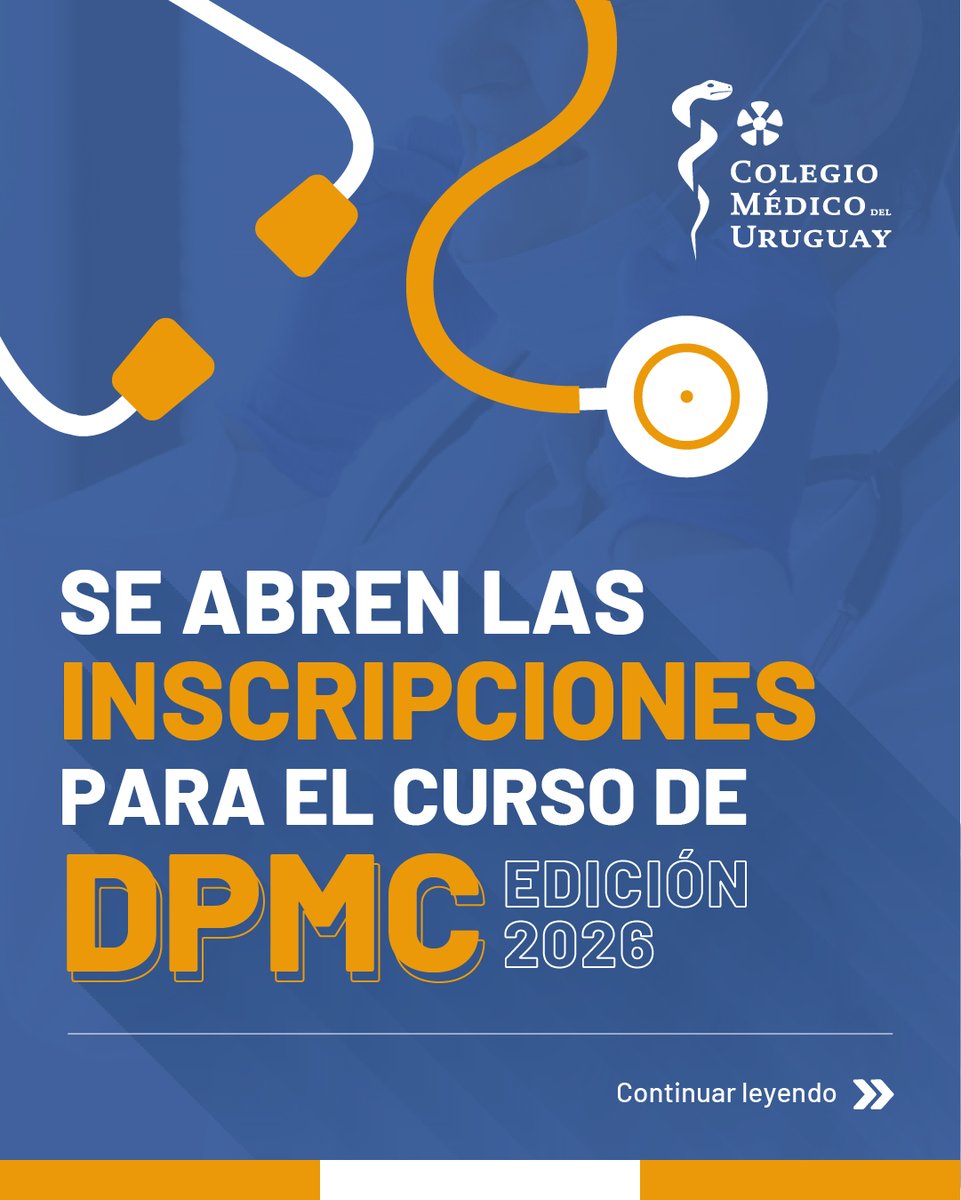 Colegio Médico del Uruguay tweet media