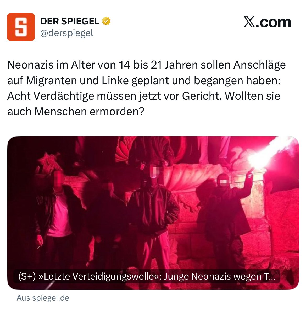 Ist das die ‚Gefahr von links‘, von der alle sprechen?