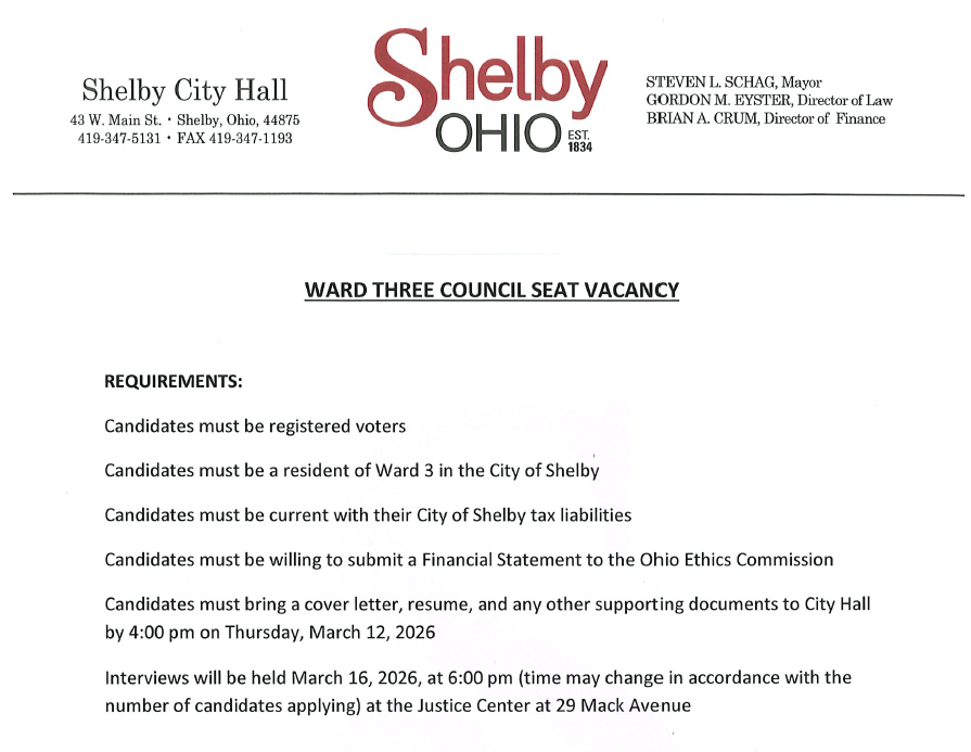 Shelby City Health Department tweet media
