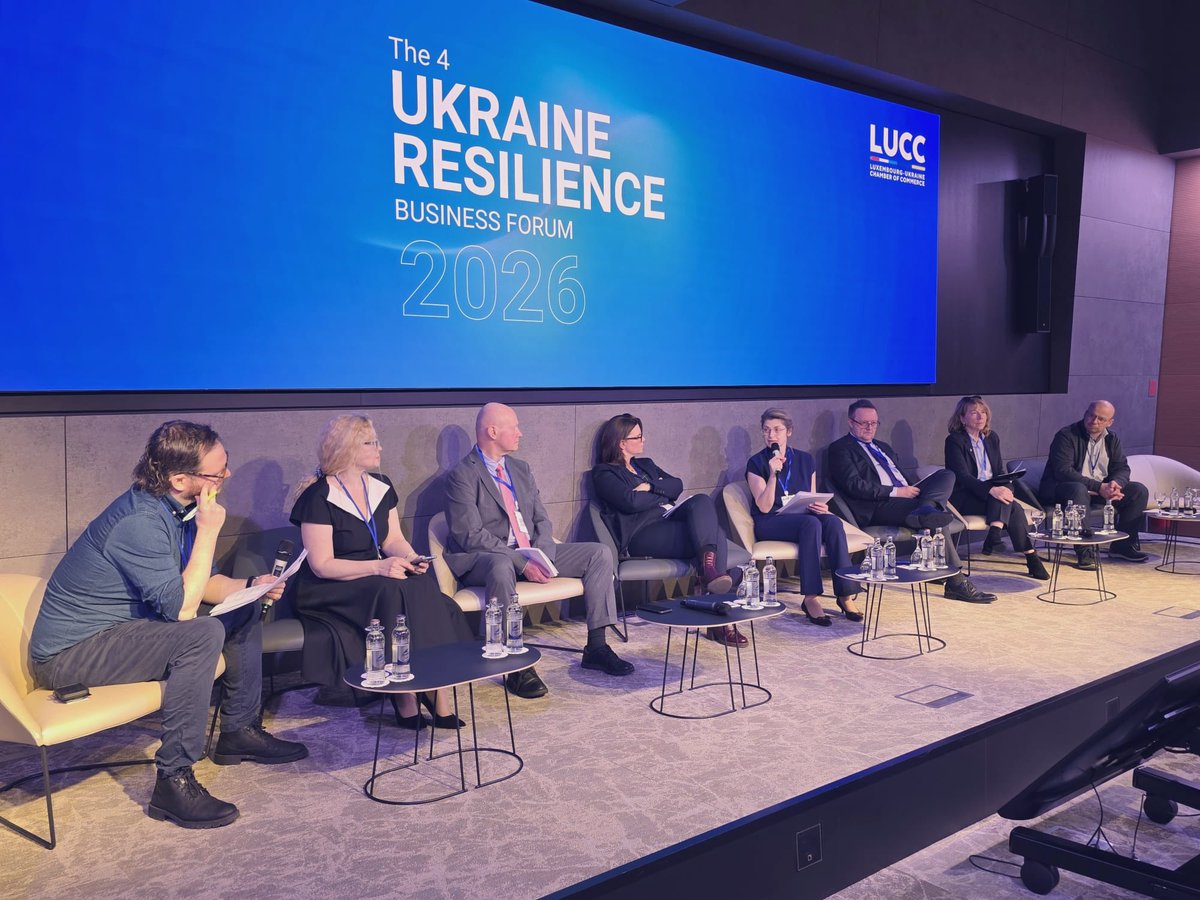 Speaking in t/ panel on Media &amp; Information Integrity at t/ 4th Ukraine🇺🇦 Resilience Business Forum in 🇱🇺, I highlighted Romania’s 🇷🇴 fight against t/ foreign information manipulation &amp; interference. Awareness&amp;action is required from all stakeholders, including int. partnerships.