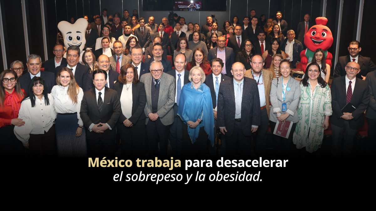 SSalud_mx's tweet photo. #ComunicadoSalud

Secretaría de Salud presenta Estrategia de Desaceleración del Sobrepeso y la Obesidad en México

➡ https://t.co/iNdeZvfDvS https://t.co/deDLeMI9ui