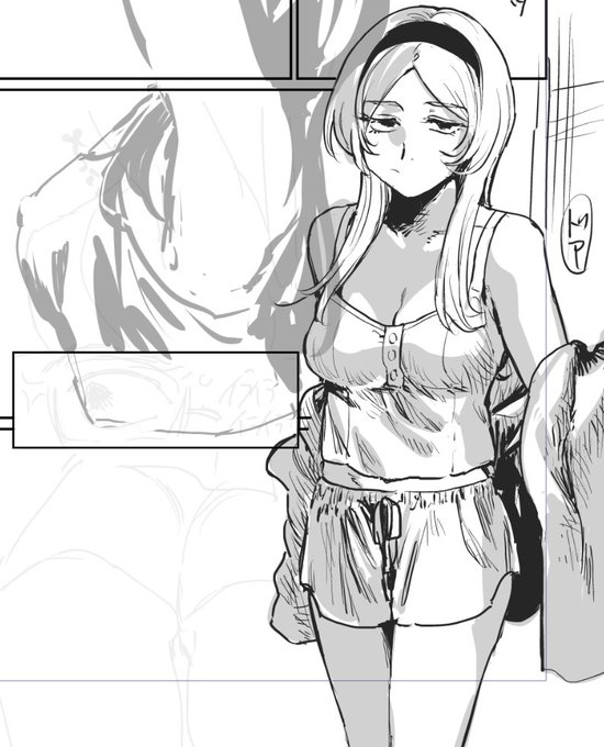 今回から下描きの方法変えて下描き時点で立体意識しながら描いているがめっちゃ時間かかってしまいほんとにこれで合ってるんかー!?と不安だ 