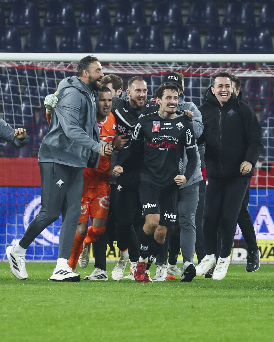 Altach schreibt UNIQA ÖFB Cup​-Geschichte! 🏆🤯

Die Vorarlberger stehen nach einem Sieg gegen Salzburg erstmals im Finale des Bewerbs. 👏

Mehr Infos ➡️ bit.ly/CupHF26Match