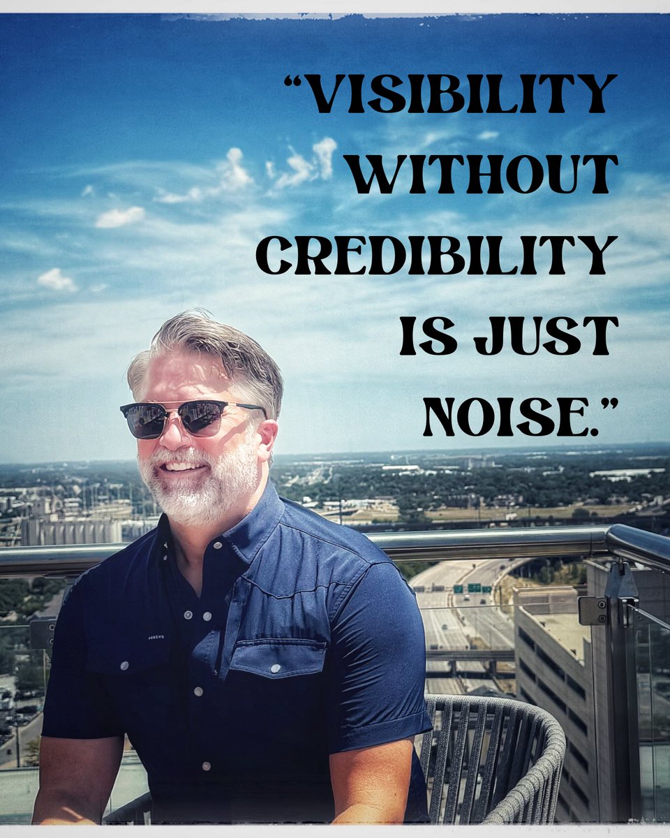 Visibility without credibility is just noise.