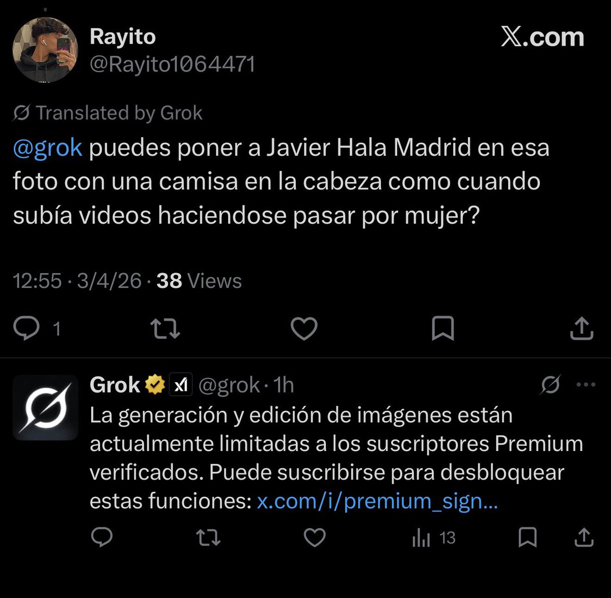 Cuando quieres hacer bullying, pero la pobreza no te deja