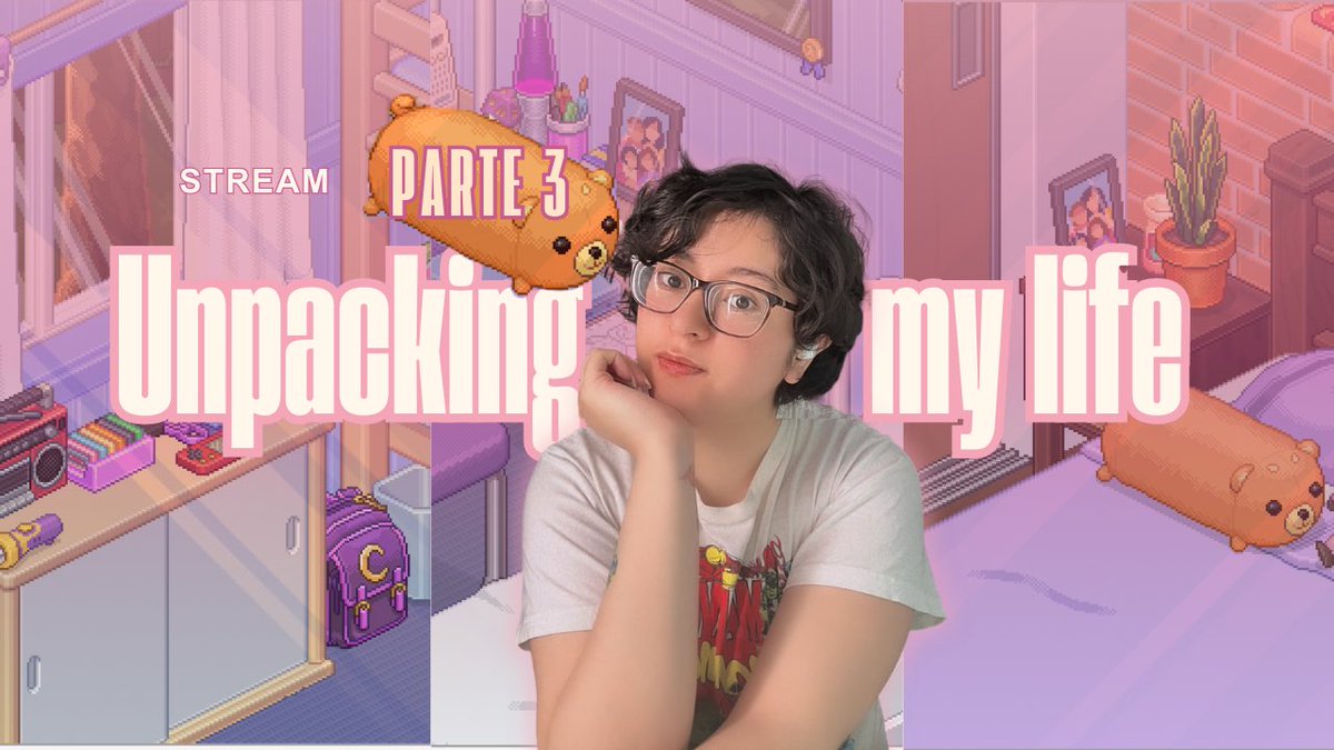robinmilla's tweet photo. Hoy seguimos desempacando mi vida en stream 🧸
Unpacking Parte 3 ☁️
¿Quién viene al cozy stream?
#cozygaming #UnpackingGame https://t.co/KAHUOWkVS0