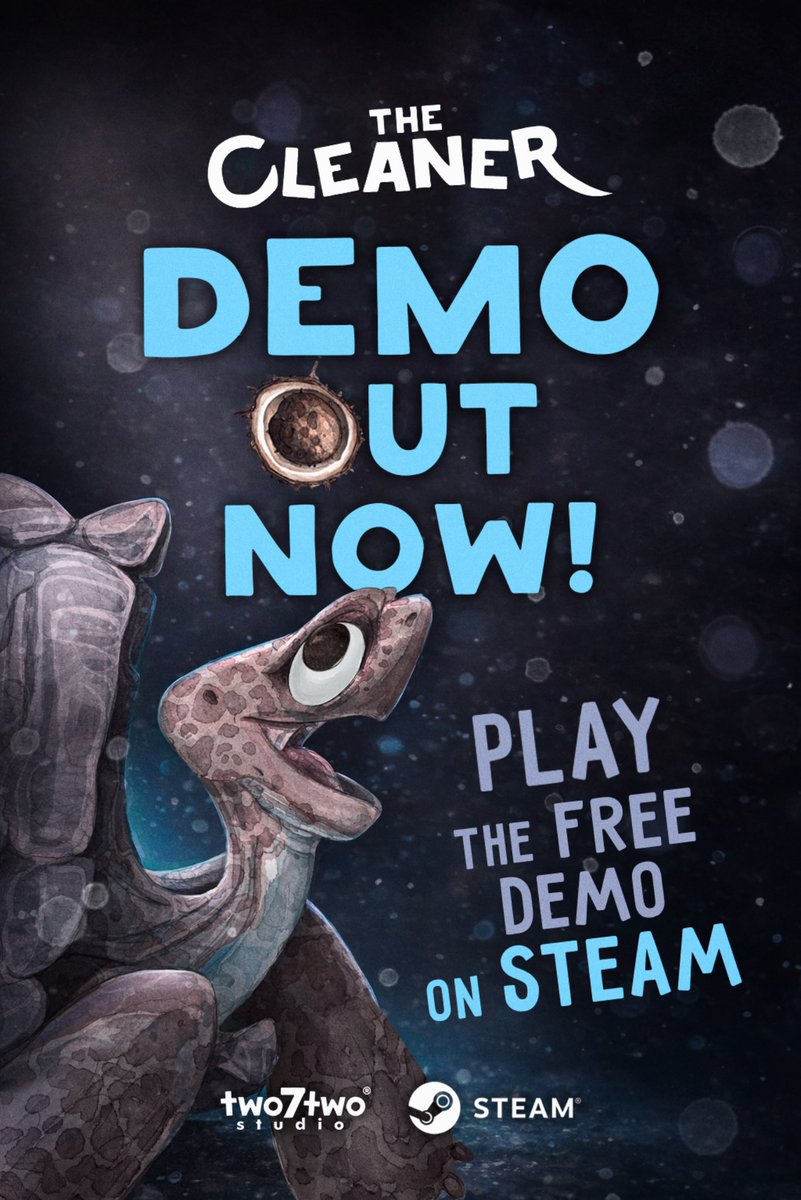 two7two_studio's tweet photo. The Cleaner: Prologue — the demo is now available!

In the demo you can:
• explore the first two levels of the world
• try the unique sound-based gameplay mechanics
• experience the atmosphere of the story

Link in bio

#indiedev #gamedev #indiegame #steam #steamdeck #Godot https://t.co/1aEinQImlZ
