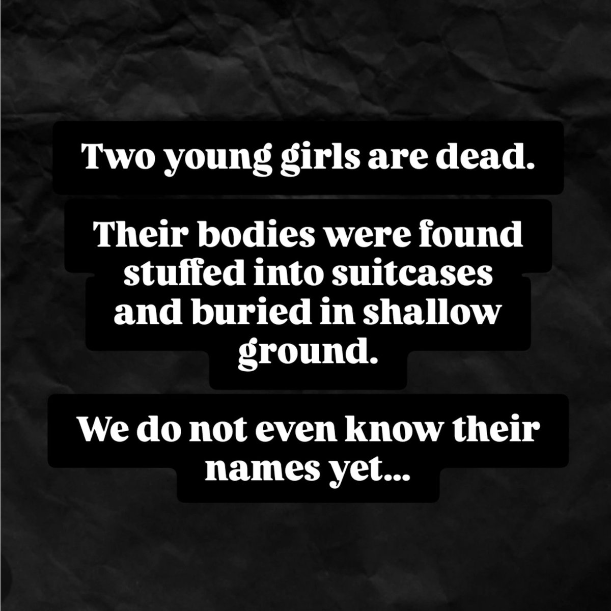 tylw's tweet photo. Cleveland, Ohio: Somewhere there are family and friends who may not yet know what has happened. But before their identities are even known, before their loved ones have had the chance to mourn them, their deaths are already being turned into political theater.

These were children. They had lives that will now remain unlived, futures that should have been protected by the adults, the institutions, and the social systems meant to care for them. Instead, they were abused and discarded in the most horrific way.

Moments like this demand grief, humility, and honesty, not a rush to turn their deaths into talking points about crime, punishment, or vigilantism.

Because the truth is harder than that.

Children are not protected by outrage, increased policing, or individual acts of heroism. They are protected by a society with schools that strengthen them, social services that reach them, institutions that intervene before violence happens, and communities that are supported rather than neglected. Safety does not come from momentary displays of toughness or care after something terrible has already occurred. It comes from the steady work of building social conditions in which every child’s life is valued and protected.

When two children are found murdered like this, it is not only an isolated crime. It is also a reflection of the social and political conditions we have allowed to persist, conditions in which some lives are protected while others are left exposed to neglect and harm. It forces us to ask what kind of society we have built, and whose lives we allow to matter.

Two girls have lost their lives. Their deaths are not only a crime but a reflection of a society that distributes safety unevenly. The task before us is to build institutions and systems that no longer reserve protection for the fortunate few.