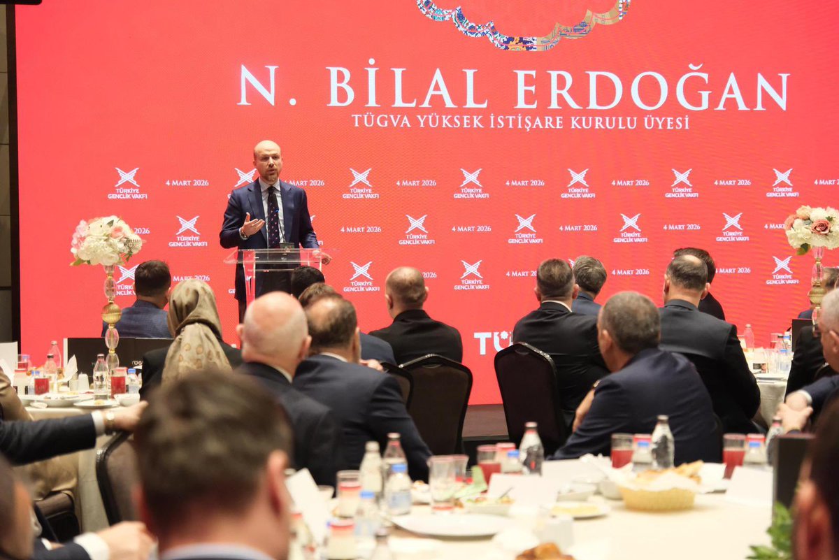 emin_yetim's tweet photo. 📍 TÜGVA | İş Dünyası İftar Programı

Türkiye Gençlik Vakfı (TÜGVA) tarafından düzenlenen İş Dünyası İftar Programı’na katılım sağladık. TÜGVA Yüksek İstişare Kurulu Üyesi Sayın N. Bilal Erdoğan’ın teşrifleriyle gerçekleşen bu anlamlı programda iş dünyasının kıymetli temsilcileriyle bir araya gelerek Ramazan ayının bereketini ve kardeşlik iklimini paylaşma fırsatı bulduk.

Nazik davetleri ve misafirperverlikleri için TÜGVA Genel Başkanı Sayın İbrahim Beşinci’ye ve kıymetli yönetimine teşekkür ediyorum.Bu güzel organizasyonda emeği geçen herkesi tebrik ediyor, Ramazan ayının birlik, dayanışma ve bereketinin daim olmasını temenni ediyorum.

@ibrahim_besinci