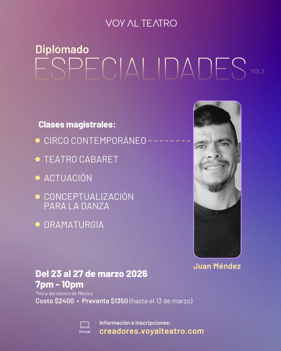 VOY AL TEATRO tweet media