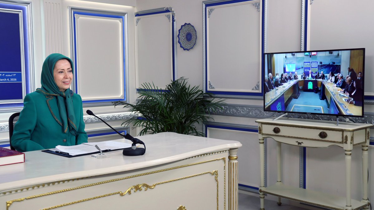 UK Parliament, online conference: Women’s leadership, an imperative for a free Iran, a democratic republic-
On the eve of International Women’s Day, I extend my sincere congratulations to you. This day is a time to renew our commitment to the ideals of freedom and equality. This