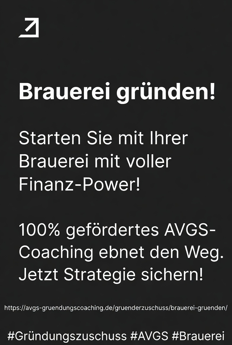 tonnikum's tweet image. Brauerei gründen! Starten Sie mit Ihrer Brauerei mit voller Finanz-Power! 100% gefördertes AVGS-Coaching ebnet den Weg. Jetzt Strategie sichern! avgs-gruendungscoaching.de/gruenderzuschu… #Gründungszuschuss #AVGS #Brauerei