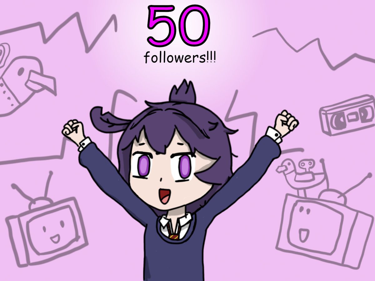 dCrowleyDark's tweet photo. We just reached 50 followers! Thank you so much guys! My life situation is a bit unstable at the moment but I really want to start streaming soon and talk to you all https://t.co/4FSisvKQB0