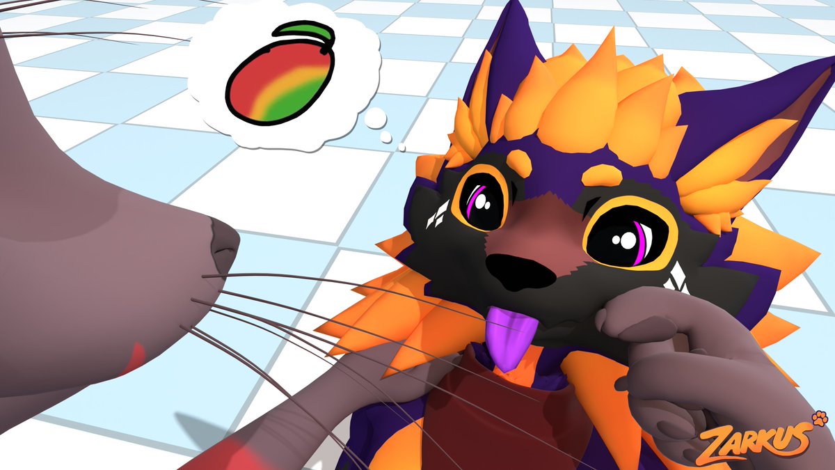 Mango is paying attention... mostly.