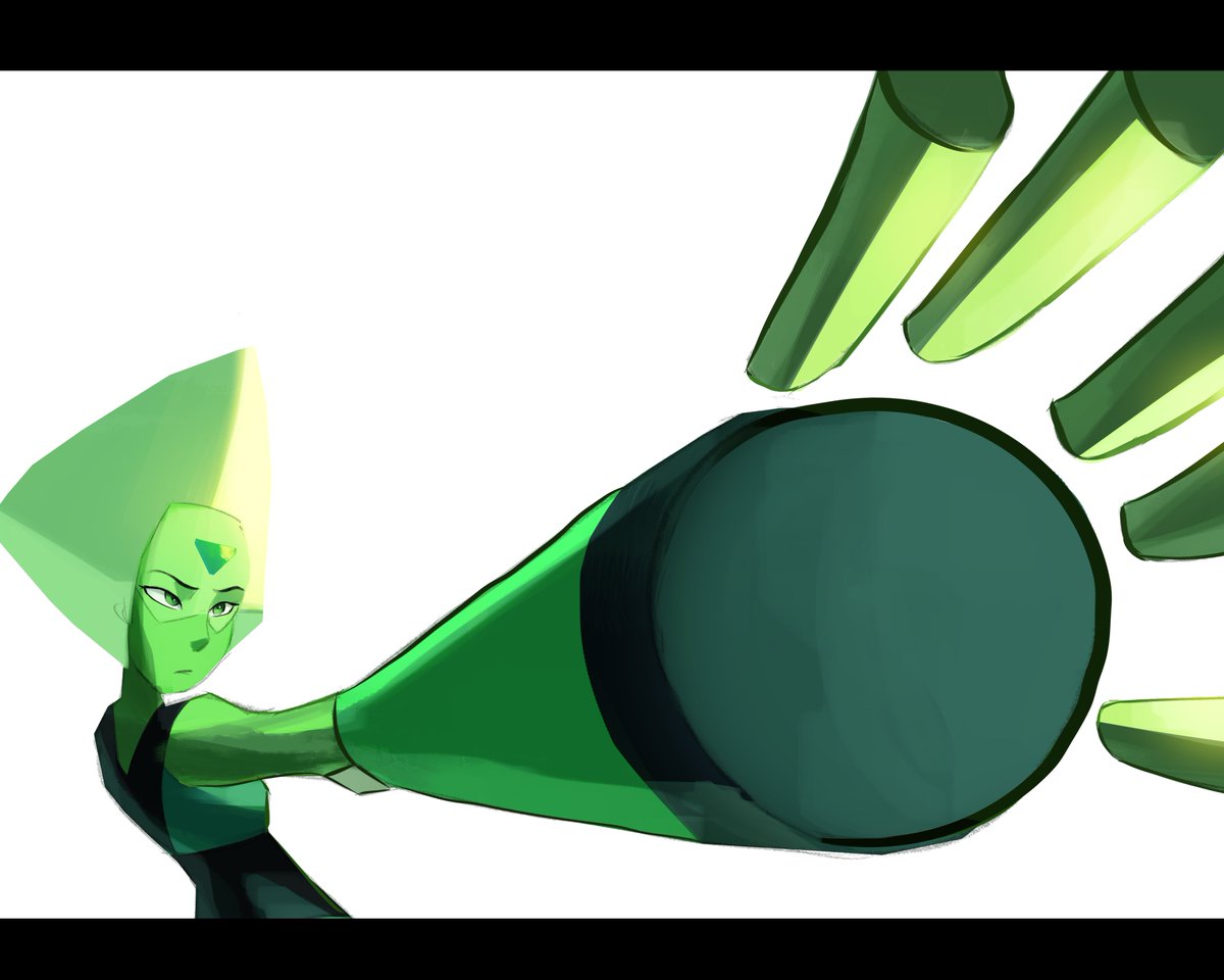 (#digitalart #StevenUniverse #StevenUniversefanart #Peridot)

Repost because i forgot her gem