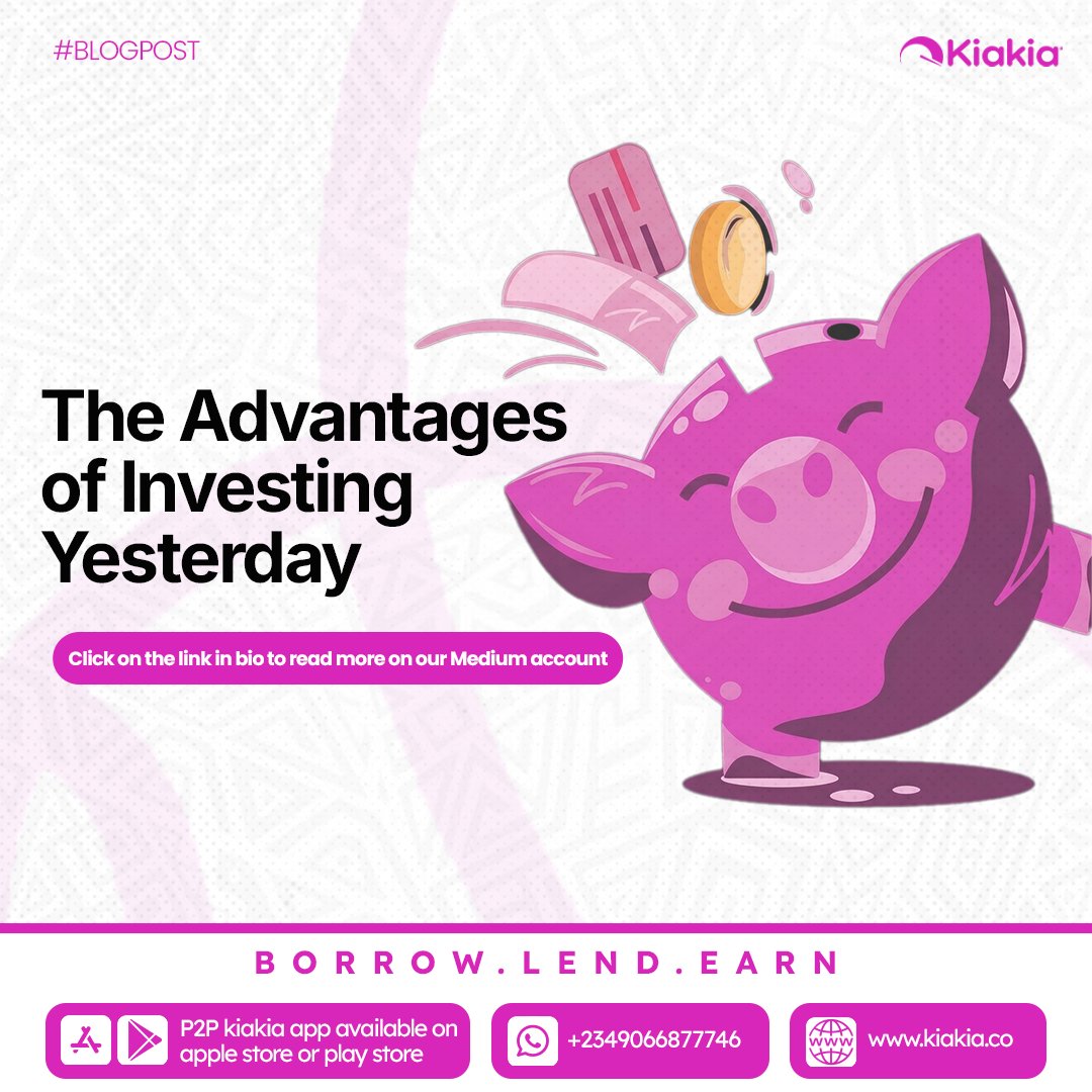 kiakia_co's tweet image. Click on the link 🖇️ in our bio to read more on our Medium account.

#SmartMoneyMoves #loans #kiakia #blogpost