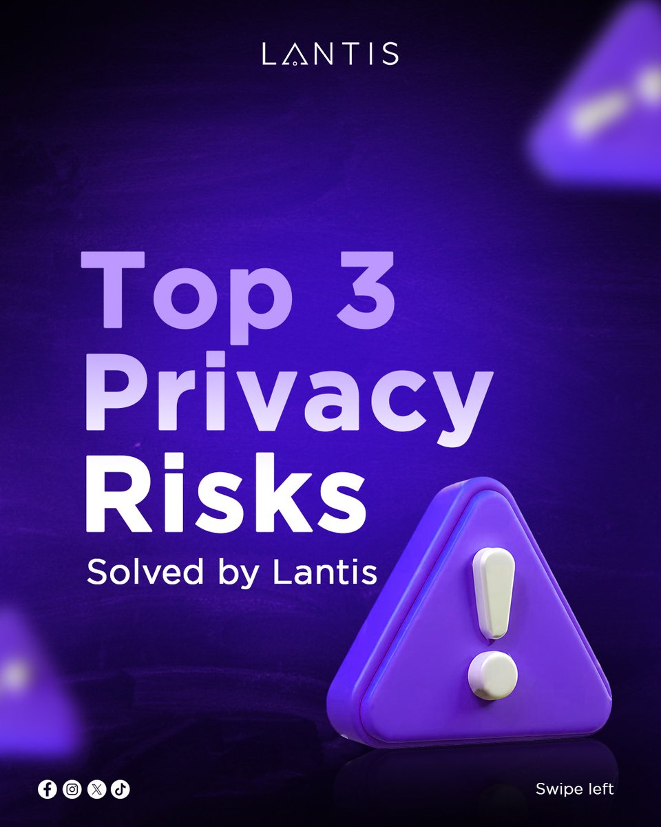 Privacy risks are real. Protection should be simple. Swipe to see how ...