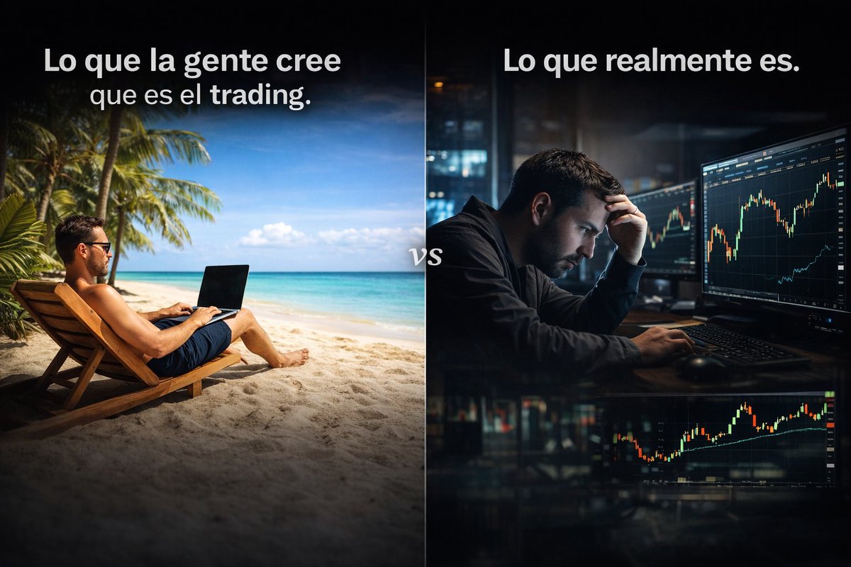 LO QUE LA GENTE CREE QUE ES EL TRADING • – Dinero rápido – Trabajar 1 ...