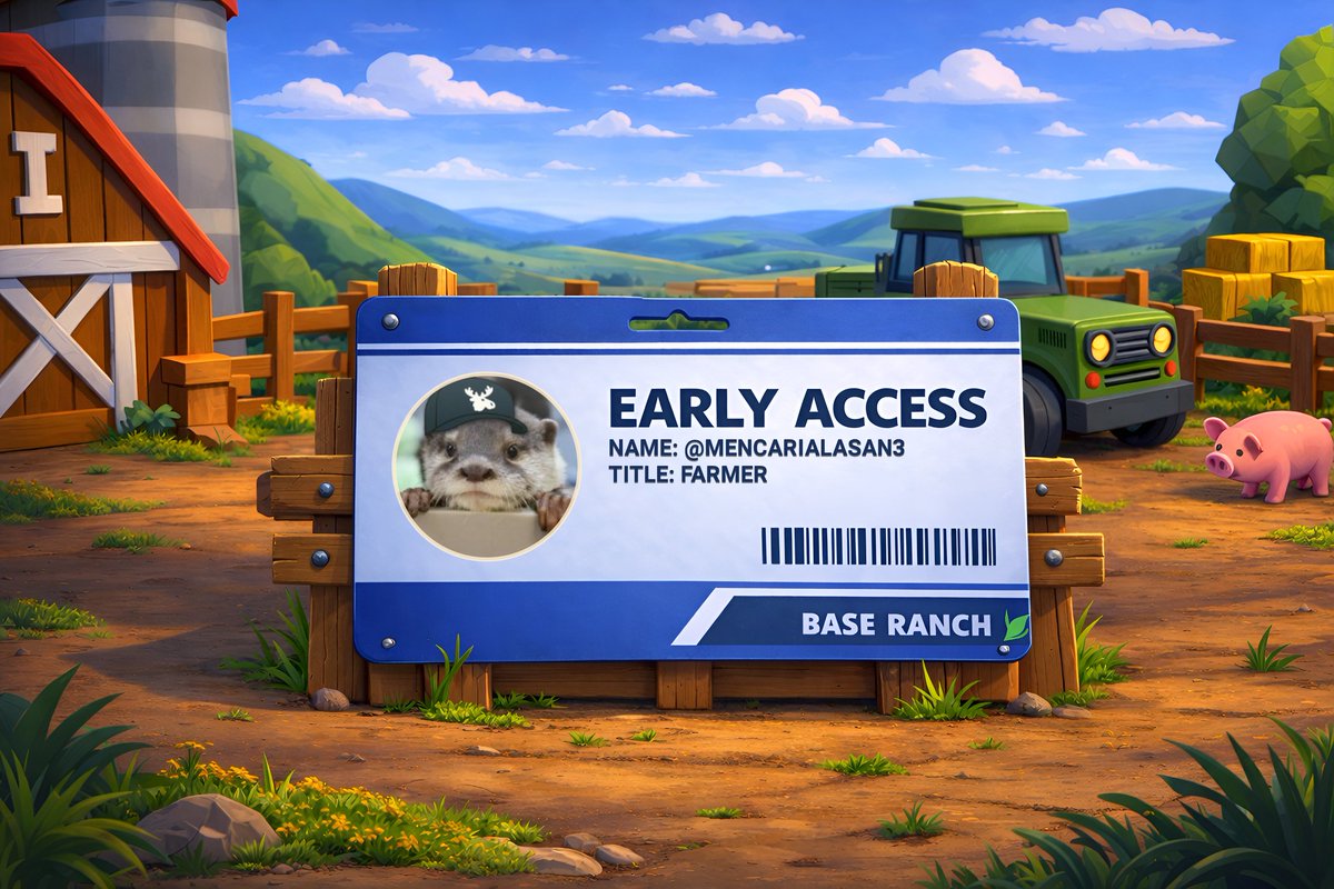 Joined for Base Ranch Early Access  

24 hours only 

Apply now; baseranch.farm x.com/BaseRanch/stat…