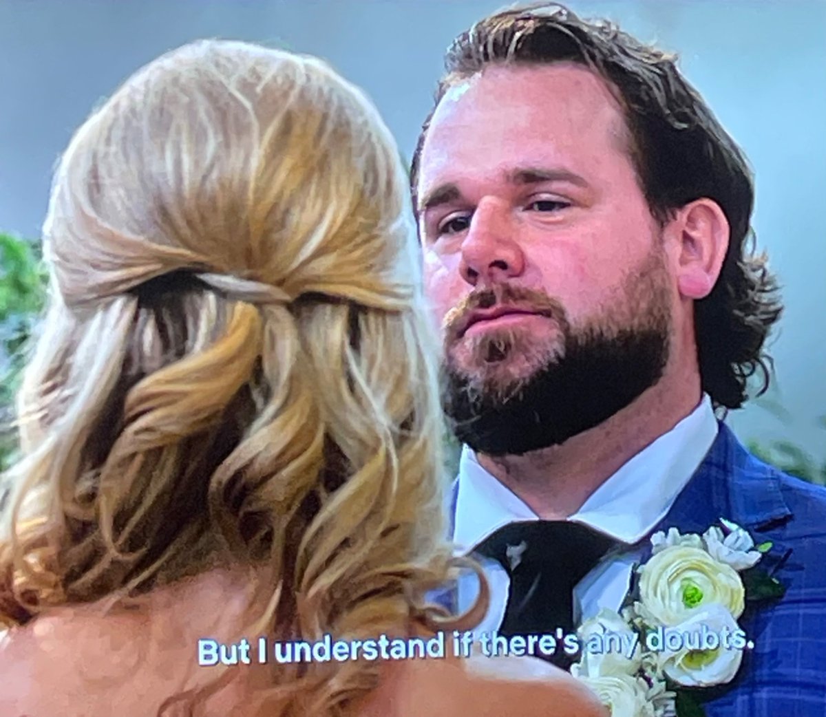 Amber really said “no worries if not” #LoveIsBlind