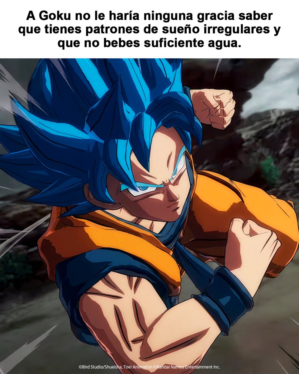 No le harías eso a Goku, ¿verdad?