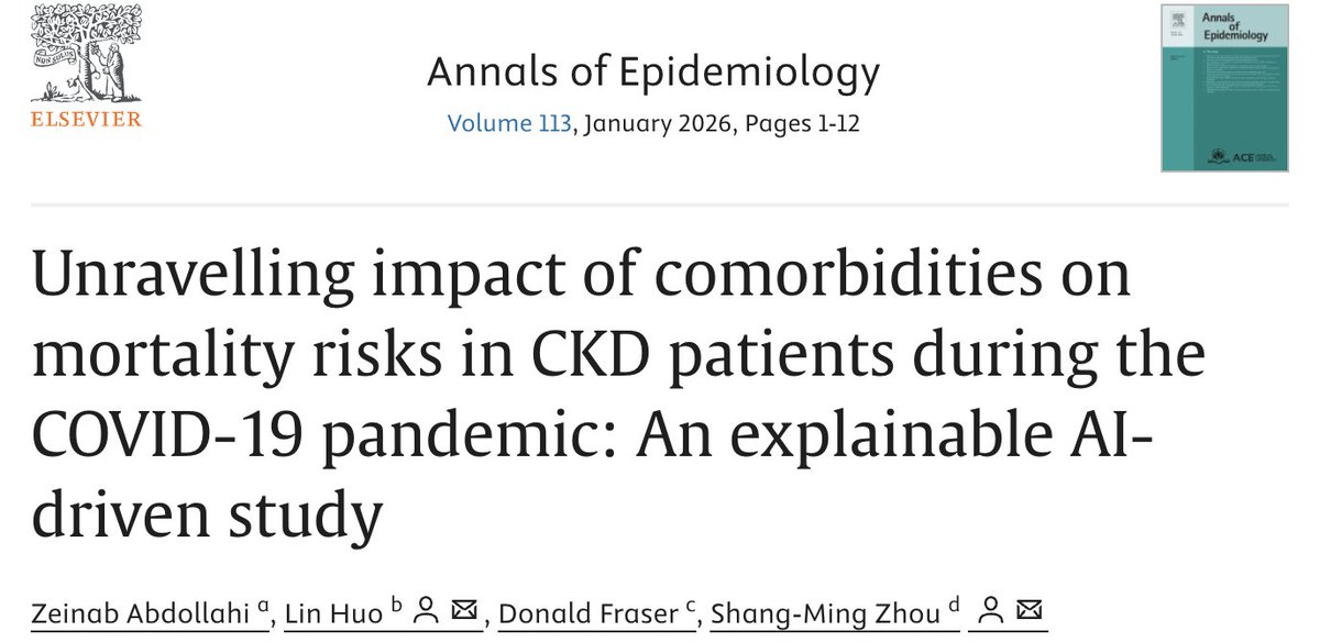 Annals of Epidemiology tweet media