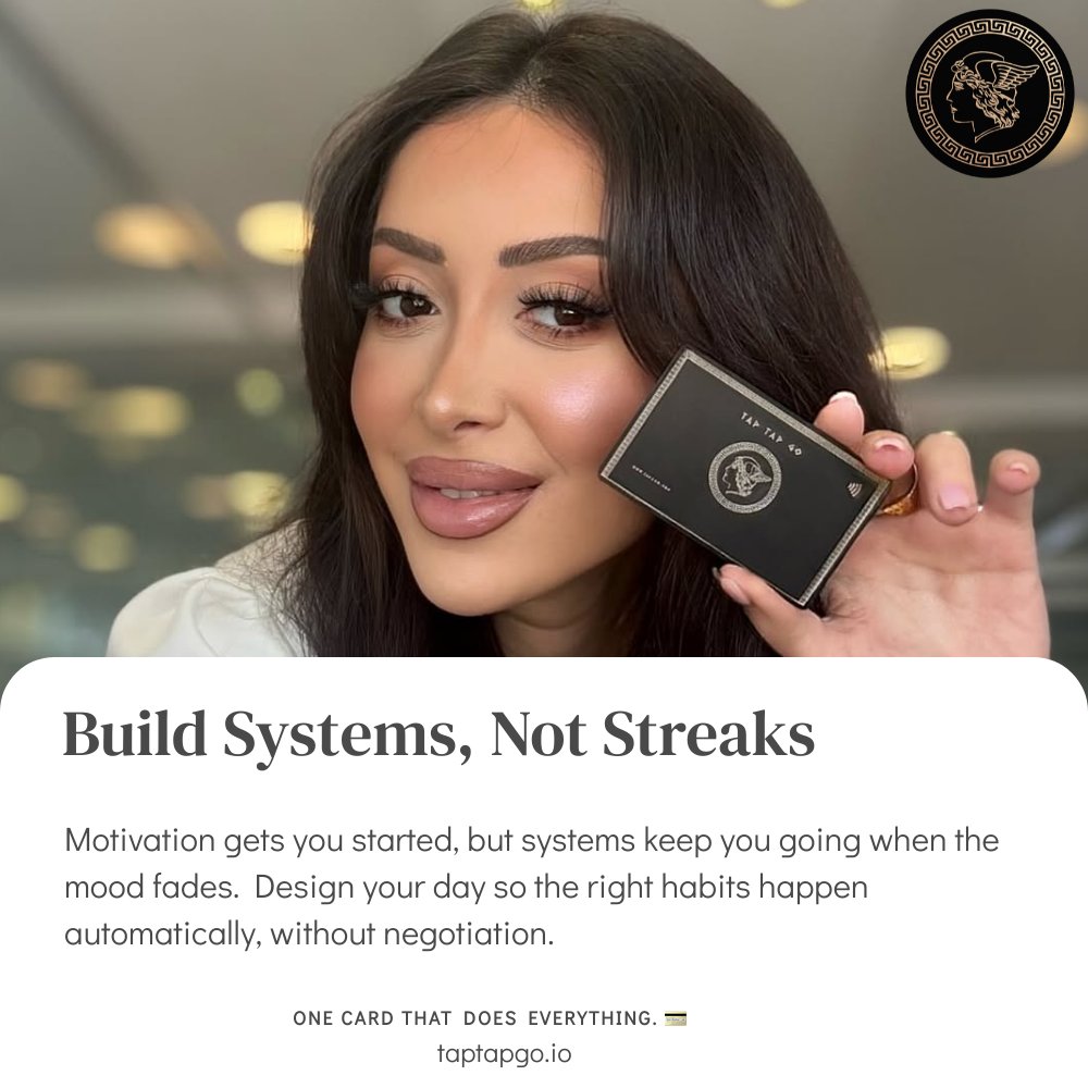 taptapgopr's tweet image. Success whispers in daily disciplines. Tap Tap Go keeps your network close while you stack those quiet wins. #CompoundEffect #DisciplineWins #TapTapGo