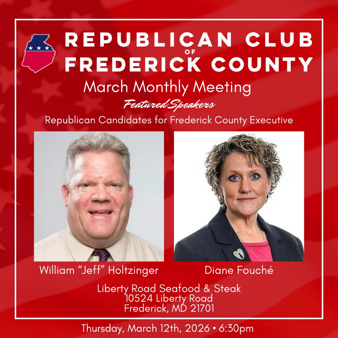 Republican Club of Frederick County tweet media