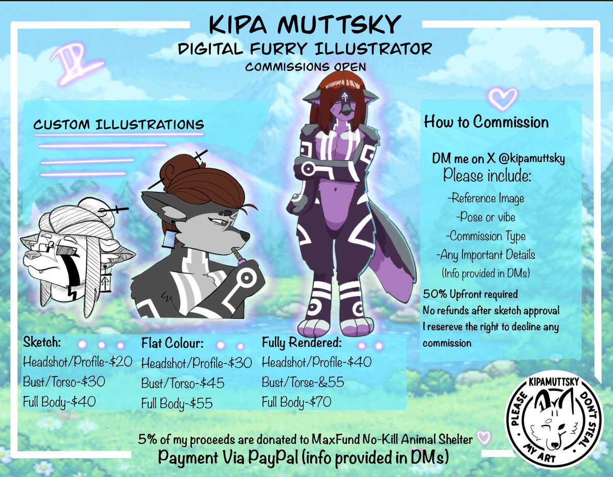 Kipa Muttsky 🦊Comms Open🐺 tweet media