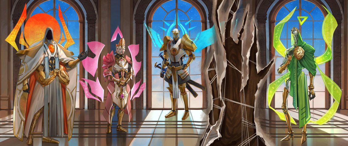 #ULTRAKILL painting
Angels' gathering