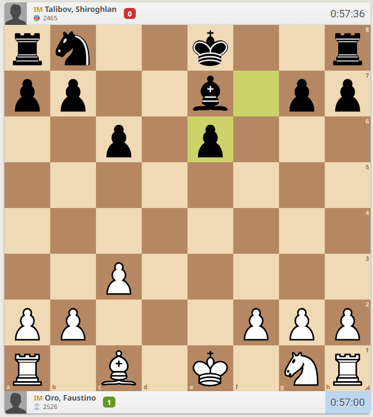 illescasmiguel's tweet photo. Faustino Oro, a un paso de convertirse en el GM más joven de la historia. Tiene que vencer mañana con negras al GM ruso Grebnev. No es fácil, pero hay esperanza tras ver la exhibición técnica de hoy. El pibe ganó un final al estilo Carlsen ¡magistral! https://t.co/WphaKY5tv2 https://t.co/euAwzT3qaK