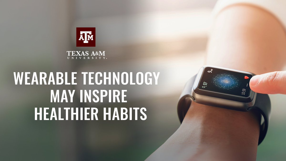 TAMU's tweet image. Can wearable tech inspire healthier habits? ⌚

@TamuHealth experts break down how smart devices can motivate movement, highlight long‑term health patterns and support wellness, along with what these tools can and cannot do.

🔗: tx.ag/ehgFkJh 

#TAMU #AggieResearch
