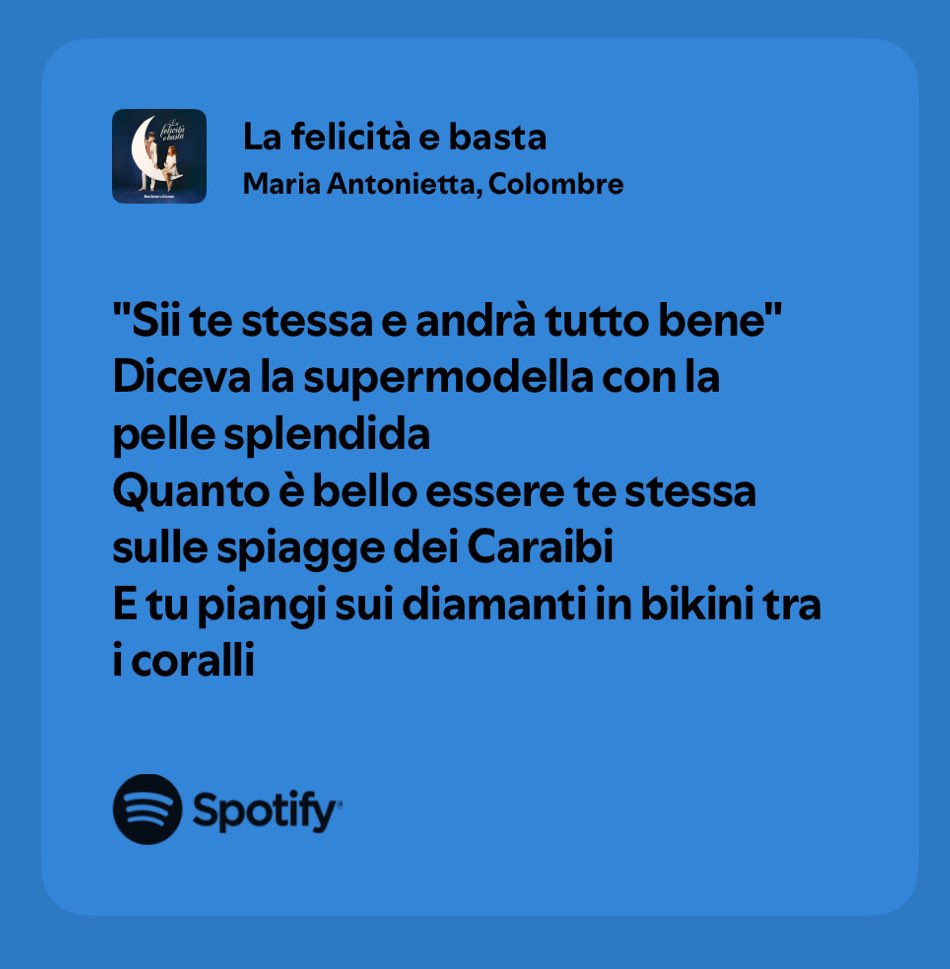 loro hanno visto i video degli influencer che ti dicono che per comprarti una casa alle maldive basta manifestare e hanno detto ok facciamo una hit sottovalutata