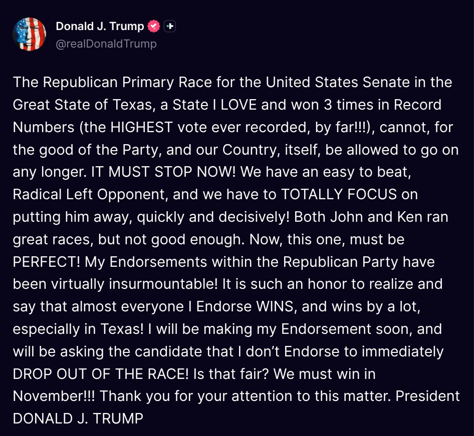 Fan Donald J. Trump 🇺🇸 TRUTH POSTS tweet media
